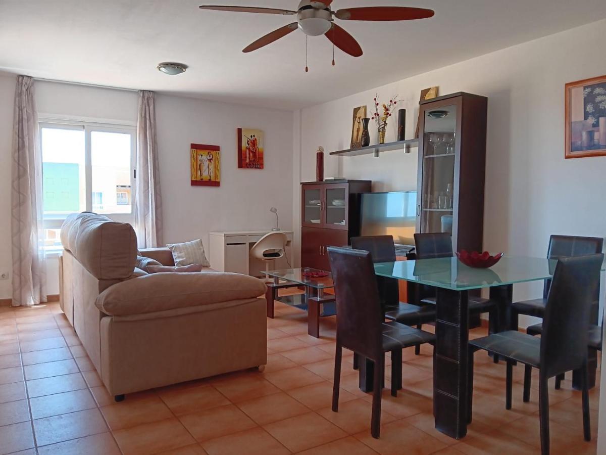 Appartement Brisas Fuerteventura: Optic Fiber,Solarium,Bbq à Corralejo Extérieur photo
