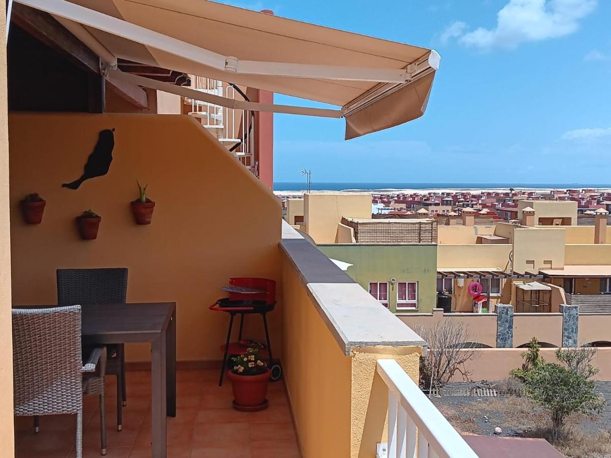 Appartement Brisas Fuerteventura: Optic Fiber,Solarium,Bbq à Corralejo Extérieur photo