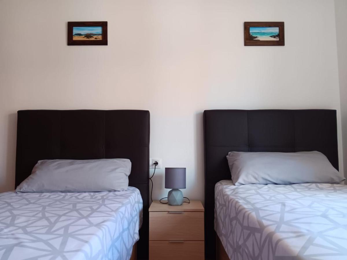 Appartement Brisas Fuerteventura: Optic Fiber,Solarium,Bbq à Corralejo Extérieur photo